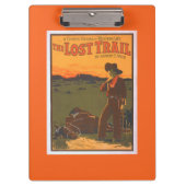 無くなった道-喜劇の戯曲西部の生命 クリップボード (正面)