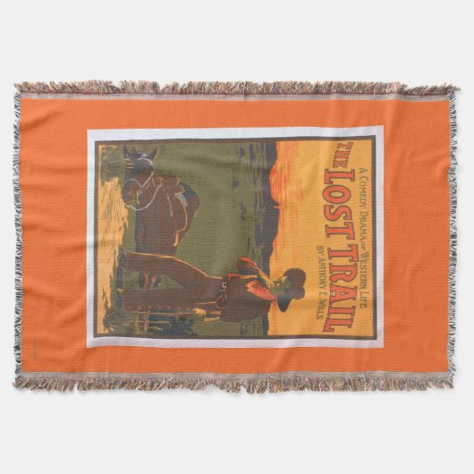 無くなった道-喜劇の戯曲西部の生命 スローブランケット (正面)