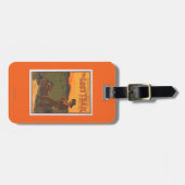 無くなった道-喜劇の戯曲西部の生命 ラゲッジタグ (正面横)