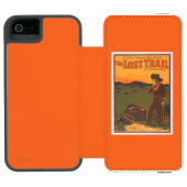 無くなった道-喜劇の戯曲西部の生命 INCIPIO iPhoneウォレットケース (フォリオオープン)