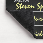 無くなった避難所のclapperboardの映画館の侵入者 マウスパッド (コーナー)