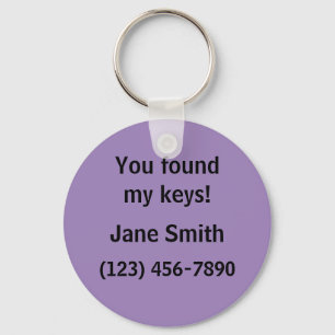 無くなった鍵Keychainを戻して下さい キーホルダー