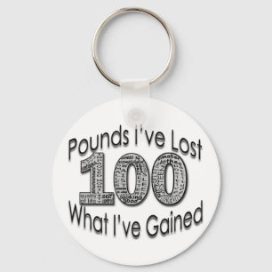 無くなったKeychain 100ポンドの キーホルダー