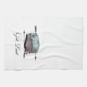 無くなっている-ヴィンテージのトレーラーの台所タオル得て下さい キッチンタオル (横)