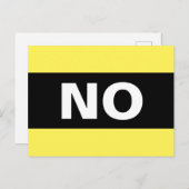 無はっきりしたシンプル色澄ん白黒 ポストカード (正面/裏面)