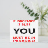 無もし知は極楽往生 ポストカード (スタンド正面)