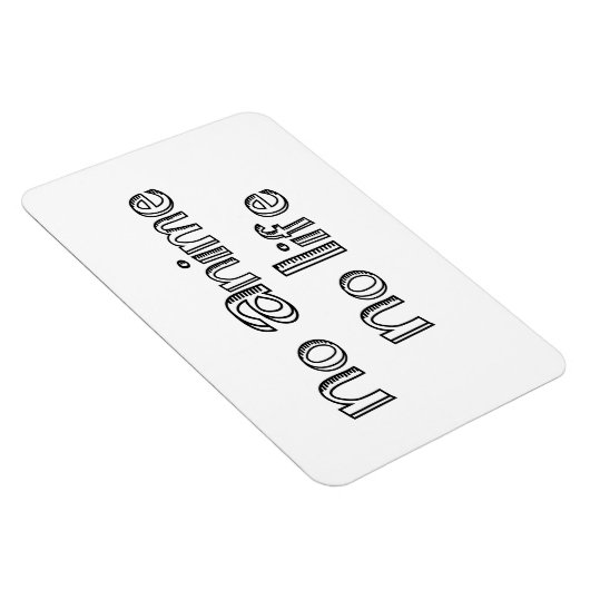 無アニメ マグネット (右側)