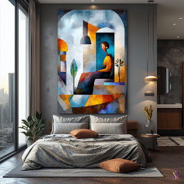 無モダン虚時代のキューバ人のビジョン キャンバスプリント