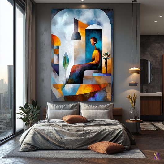 無モダン虚時代のキューバ人のビジョン キャンバスプリント