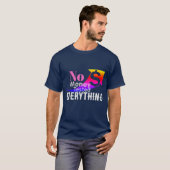 無一文で全てを経験 Tシャツ (正面フル)
