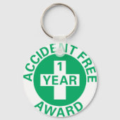 無事故の賞 キーホルダー (正面)