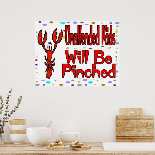 無人の子供 ポスター (キッチン)