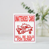 無人カード販売 ポストカード (スタンド正面)