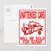 無人カード販売 ポストカード (正面/裏面)