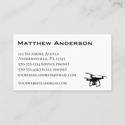 無人写真家名刺 名刺 (裏面)