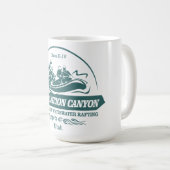 無人峡谷（ラフティング2） コーヒーマグカップ (正面右)