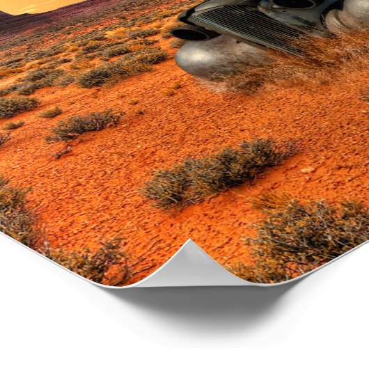 無人島 ポスター (角)