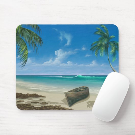 無人島 マウスパッド (マウス)