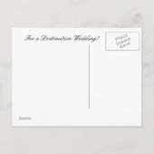 無人楽園 – 日付のポストカードを保存 案内ポストカード (裏面)