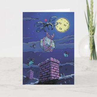 無人機の休日カード シーズンカード