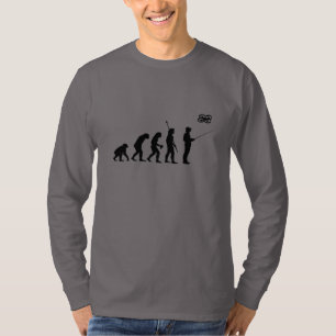 無人機の進化の長袖 Tシャツ