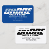 無人機は運動はっきりしたな文字を整備します 名刺 (正面/裏面)