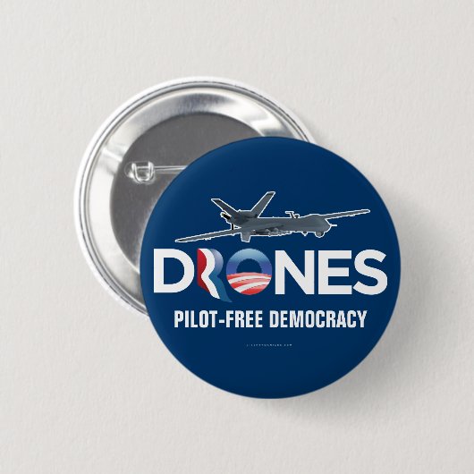無人機2012ボタン 缶バッジ (正面&裏面)