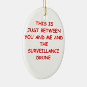 無人機 セラミックオーナメント (右)