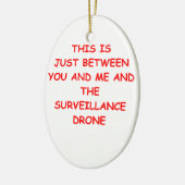 無人機 セラミックオーナメント (左)