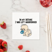 無人監視 - おもしろカクテルナプキン スタンダードカクテルナプキン (インサイチュ)