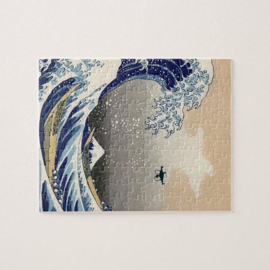 無人素晴らし機が神奈川を離れる ジグソーパズル (横)