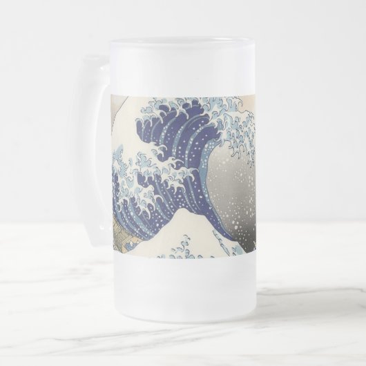 無人素晴らし機が神奈川を離れる フロストグラスビールジョッキ (正面左)