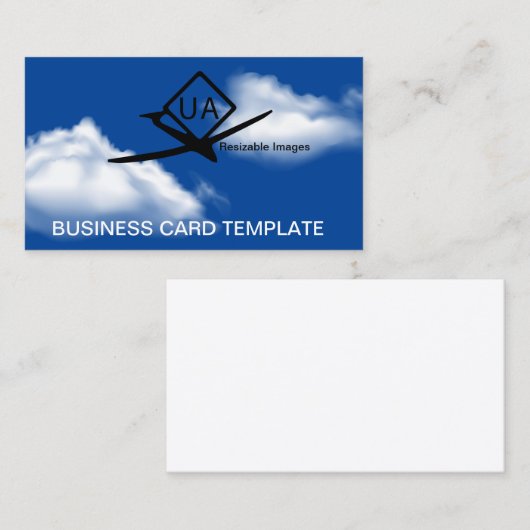 無人航空機ドローン 名刺 (正面/裏面)