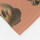 無体のチェルブ頭 フリースブランケット (角)