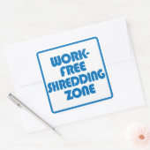 無作業細断帯 スクエアシール (封筒)