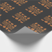 無作法な陶芸芸のユーモア彫刻の趣味 ラッピングペーパー (角)