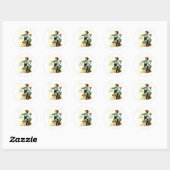 無作法ゾンビ「ファーストバイト」 ラウンドシール (シート)