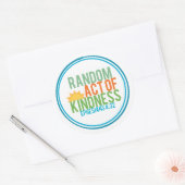 無作為な親切な行為（聖書的） ラウンドシール (封筒)