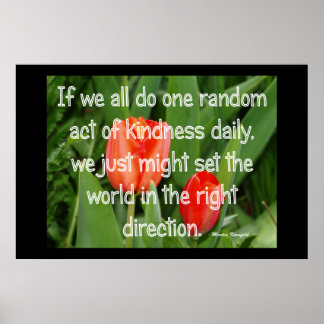 無作為な親切 ポスター