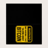 無作為にビットコインの話を始めるかも 名刺 (外部フラット)