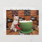 無作為の親切はがき – Audrey ポストカード (正面/裏面)