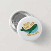 無保海プラスチック 缶バッジ (正面&裏面)