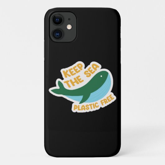 無保海プラスチック Case-Mate iPhoneケース (裏面)