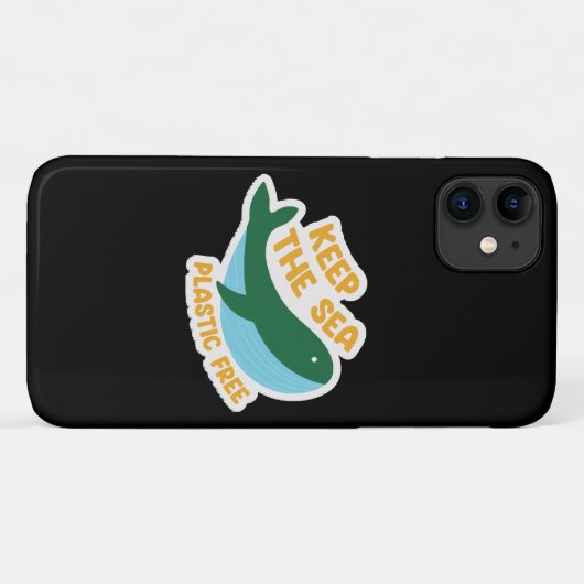 無保海プラスチック Case-Mate iPhoneケース (裏面(横))