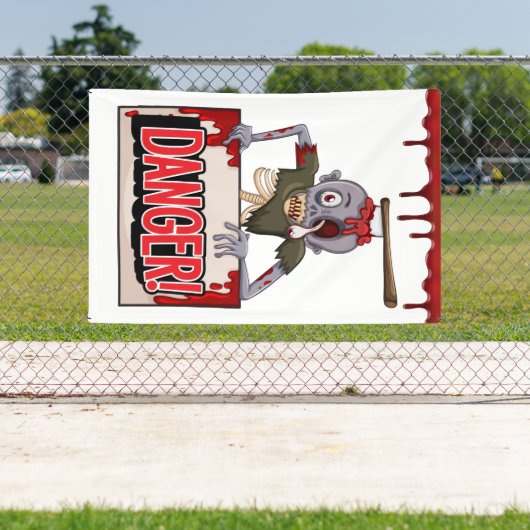 無傷ゾンビ 横断幕 (インサイチュ)