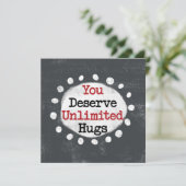 無制限のハググリーティングカードに値する カード (スタンド正面)