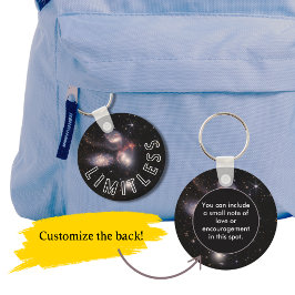 無制限のメッセ感動的ージ キーホルダー