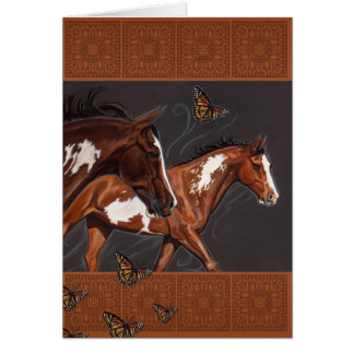 無制限の確信のペンキの馬