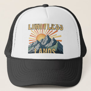 無制限のLands.tシャツのデザイン キャップ