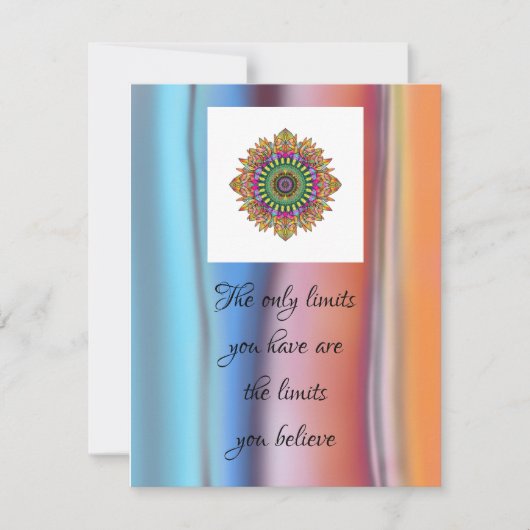 無制限 ノートカード (正面)